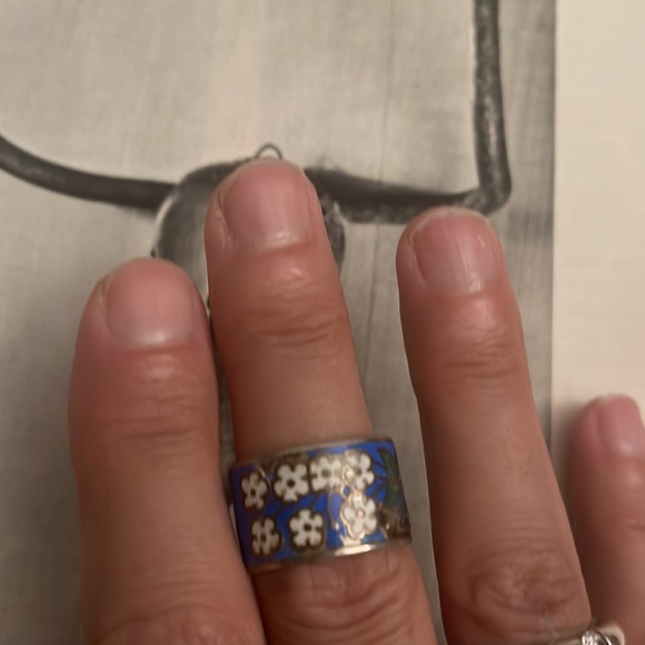 Sterling Silver Floral ring from Thailand - Picture 9 of 10